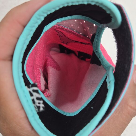 Jordan Fly Elite Batting Gloves Adult Large Pink/Turquoise Limited Edition Pair - Picture 7 of 12